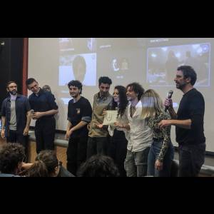 Studenti liceo bramante alla premiazione2